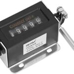 2pcs Digit Counter, Mechanical Counter 0-99999